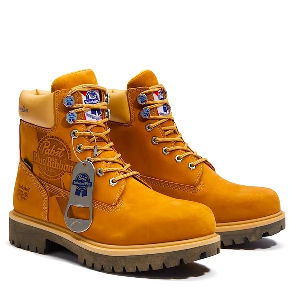 Timberland Other - 👢🍺 TIMBERLAND PRO X PABST BLUE RIBBON 6” SOFT TOE BOOT 👢🍺